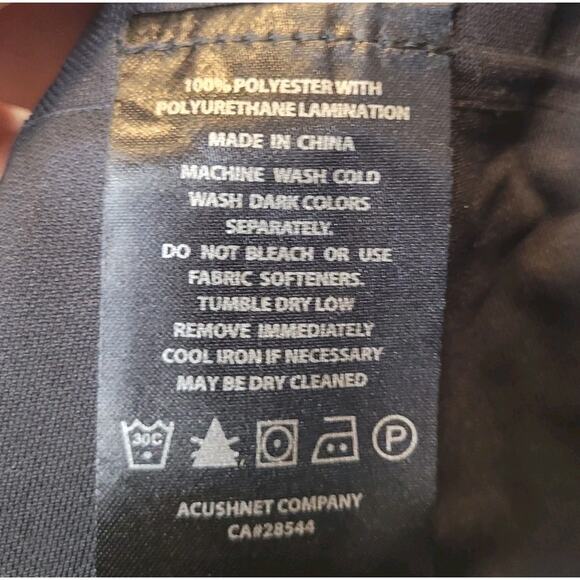 Footjoy Dryjoys Tour XP 1/2 Zip Short Sleeve Blue Pullover Golf Jacket XL Logo - Picture 9 of 10